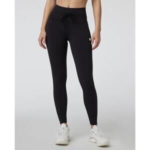 Vuori Women’s Daily Legging Black XL Extra Large Workout Pants Drawstring Yoga